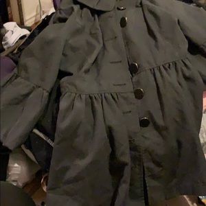 Coat with puffy mid sleeve princess cute